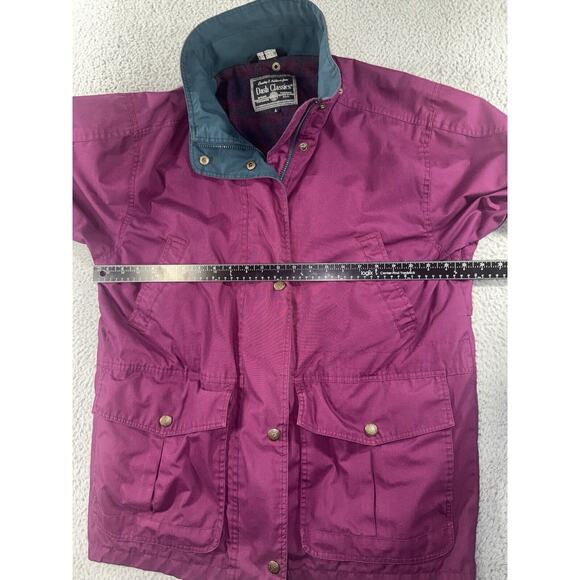 Vintage Barn Jacket Women‎ Large Chore Lined Outdoor Full Zip Snap - Picture 3 of 11